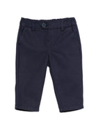 Pantaloni per neonato Fay Kids blu scuro con bottoni FY6500 G0198 620 FAY KIDS 