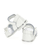 Sandali per bambina Monnalisa bianchi con dettaglio fiocco 83G010 7706 0099 MONNALISA KIDS 