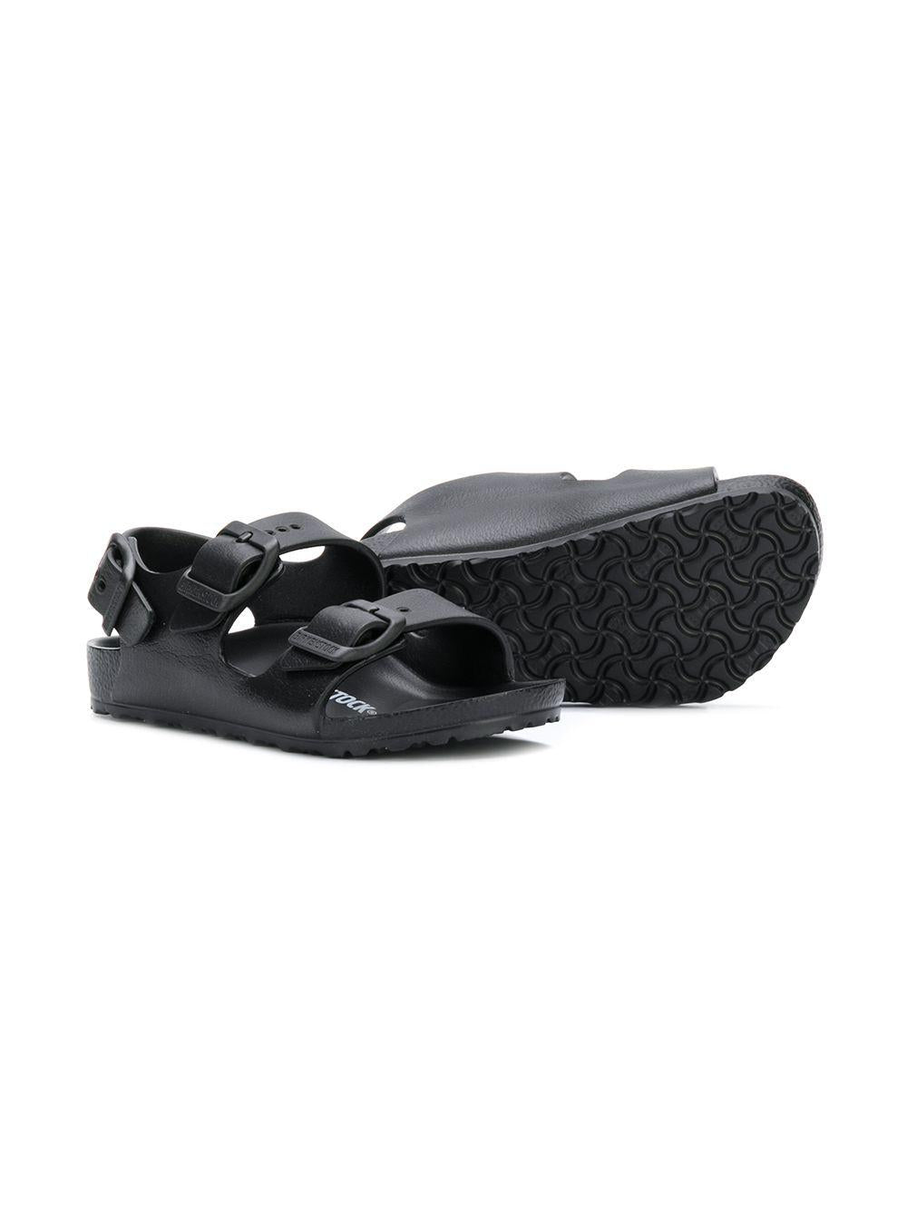Sandali per bambino Birkenstock Kids nero con doppia fibbia 1009353 BLACK BIRKENSTOCK 