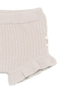 Shorts per neonata Douuod Kids beige con trama a coste DZ6059 Z3404 107 DOUUOD KIDS 