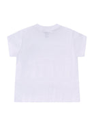 T-shirt per neonato Polo Ralph Lauren Kids bianca con logo equestrian knight 320A95734 002 Ralph Lauren kids 