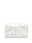 Borsa trousse per neonati Bonpoint bianca con stampa grafica all-over S06OACW00004 677A BONPOINT KIDS 