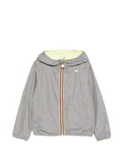 Giubbino per bambino K-Way Kids grigio con cerniera K61314W C69 K-WAY KIDS 