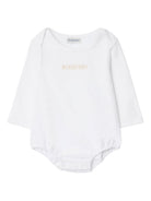Abito per neonata Burberry Kids beige con motivo Check Vintage 8117967 B9368 BURBERRY KIDS 