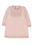 Abito per neonata Paz Rodrìguez rosa con ricamo 004-123112 3273 H94 PaZ RODRIGUEZ 
