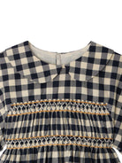 Abito Lelou per bambina Bonpoint multicolore con motivo a quadri S06GDRW00008 894 BONPOINT KIDS 