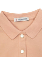 Abito per neonata Moncler Enfant rosa con pieghe K29518I0000289AL2 516 MONCLER ENFANT 