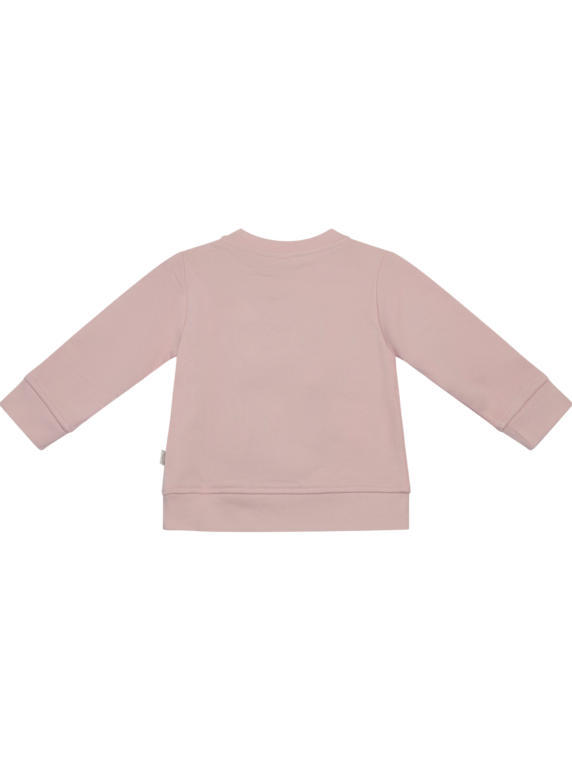 Felpa per neonata Stella McCartney Kids rosa con dettaglio logo sul davanti TY4000 Z3409 51R STELLA McCARTNEY KIDS 