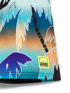 Costume da bagno per bambino Molo blu con stampa grafica all-over 8S25P405 3799 MOLO KIDS 