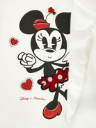 Abito per neonata Monnalisa bianco con Minnie Mouse 39F903 6004 0001 MONNALISA 
