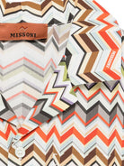 Camicia per bambino Missoni Kids beige chiaro con colletto stile campeggio MY5P31 P0606 997 MISSONI KIDS 