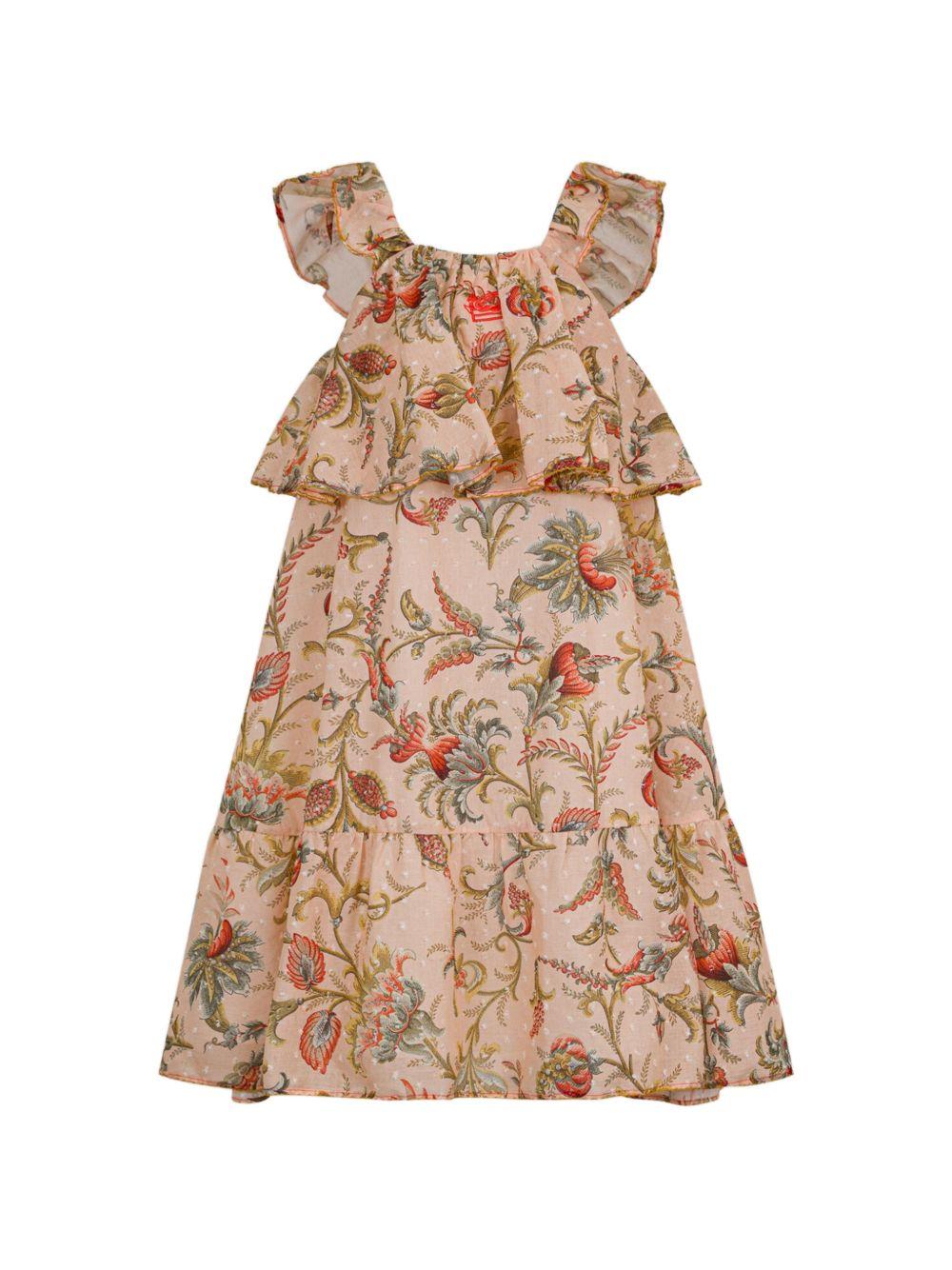 Abito per bambina Etro Kids beige con motivo a pois GY1C02 M0082 458MC ETRO KIDS 
