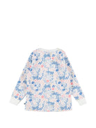 Pigiama per bambina Petit Bateau multicolore con stampa floreale all-over A0F1D 01 PETIT BATEAU KIDS 