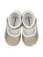 Ballerine per bambina Monnalisa color oro con cinturino a strappo 83G005 7714 G073 MONNALISA KIDS 