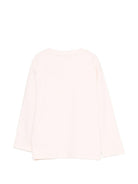 T-shirt Mountoo per bambina Molo rosa con stampa cavallo 2S26J208 5983 MOLO KIDS 