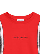 T-shirt per bambino The Marc Jacobs Kids rosso con stampa grafica sul retro W60639 97E THE MARC JACOBS KIDS 