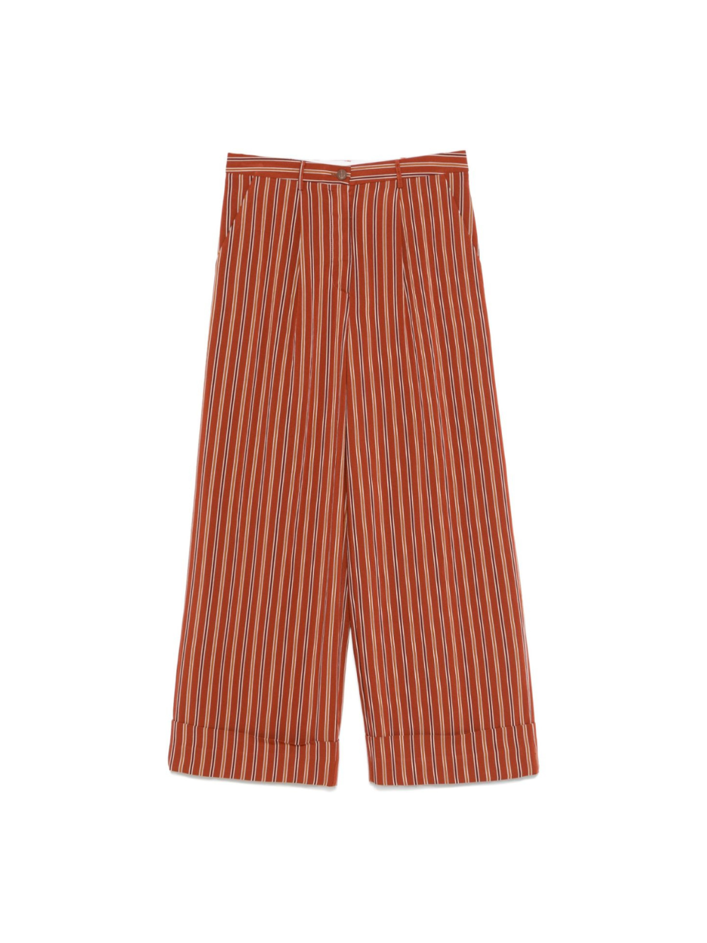 Pantaloni per donna Merci arancione modello svasato P388P UNICO MERCI 
