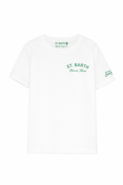 T-shirt per bambino MC2 Saint Barth Kids x Peanuts bianca con stampa logo PRL0001 02662L MC2 ST. BARTH KIDS 
