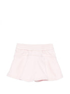 Shorts per neonata Givenchy Kids rosa con vita elasticizzata H31183 44Z GIVENCHY KIDS 