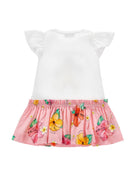 Abito per bambina Monnalisa x Disney multicolore con stampa grafica Oceania 11H927 8201 9993 MONNALISA KIDS 