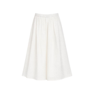 Gonna per bambina Balmain Kids bianca con stampa monogramma all-over BY7A60 S0192 102 BALMAIN KIDS 