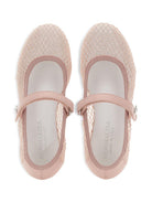 Ballerine per bambina Monnalisa rosa con applicazione cuore 87G002 7704 0091 MONNALISA KIDS 