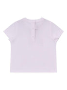T-shirt per neonata Fendi Kids bianca con stampa a fiocco BFI174 7AJ F0TU9 FENDI KIDS 