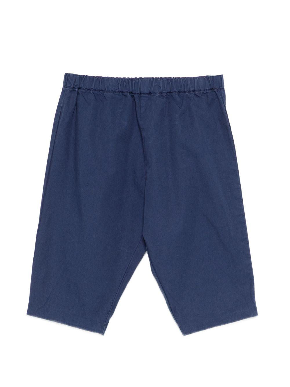 Pantaloni Dandy per neonato Bonpoint blu con vita elasticizzata S06YPAW00003 074 BONPOINT KIDS 