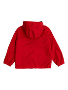 Giubbino per bambino Moncler Enfant rosso reversibile con cappuccio e orli elasticizzati K19541A00114597YW 455 MONCLER ENFANT 