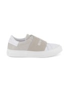 Sneakers per bambina Givenchy Kids beige con scritta con logo H30910 184 GIVENCHY KIDS 