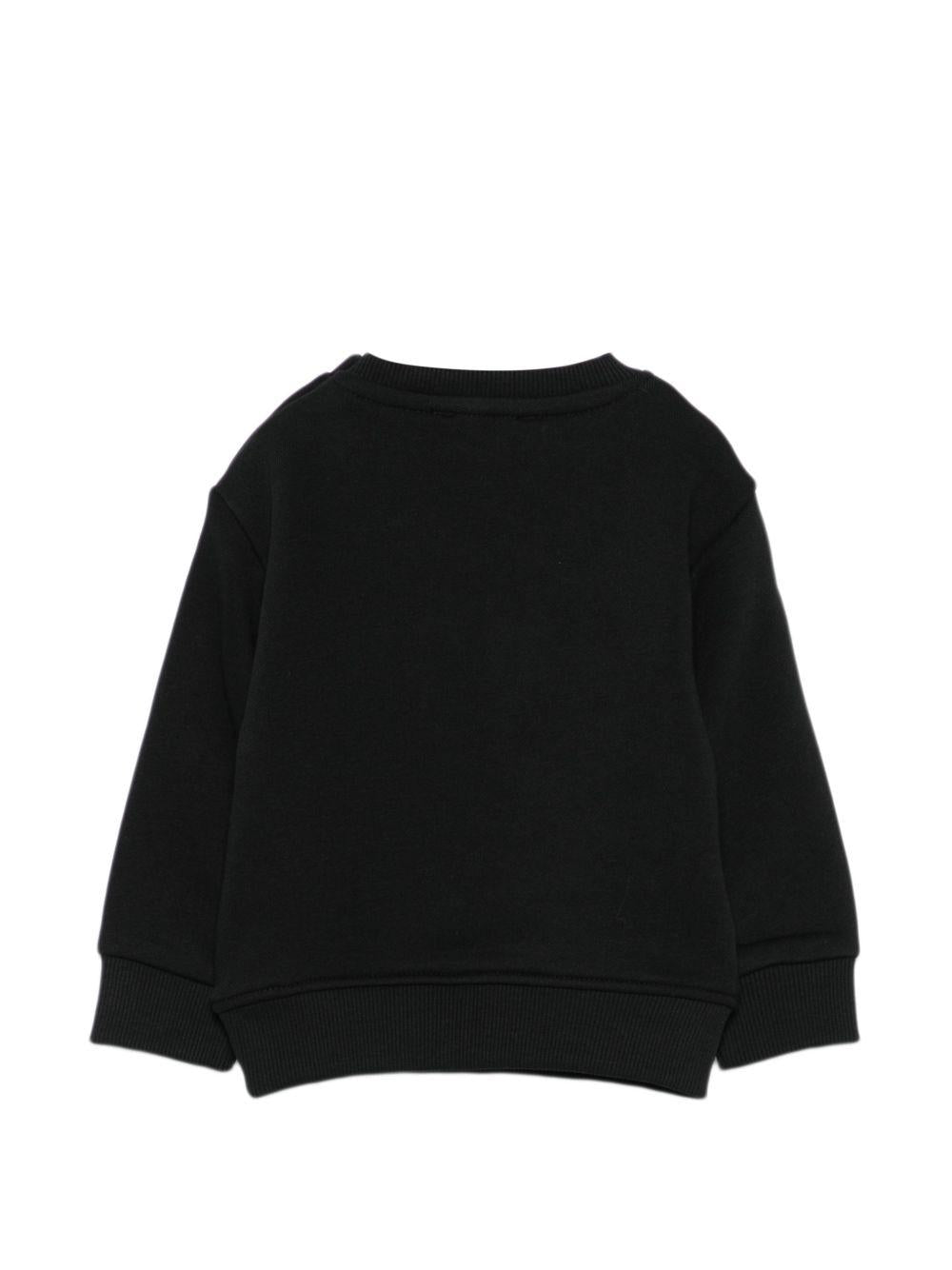 Felpa per neonato John Richmond Junior nera con logo sul davanti RIP26077FE BLACK JOHN RICHMOND JUNIOR 