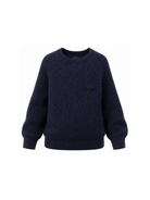 Felpa per bambino Paul & Shark Kids blu con logo ricamato WMF00ALDA68 42370 PAUL & SHARK KIDS 