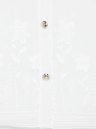 Giacca per bambina ELIE SAAB JUNIOR bianco con design ricamato EFGC009TS1025 CRM ElIE SAAB KIDS 