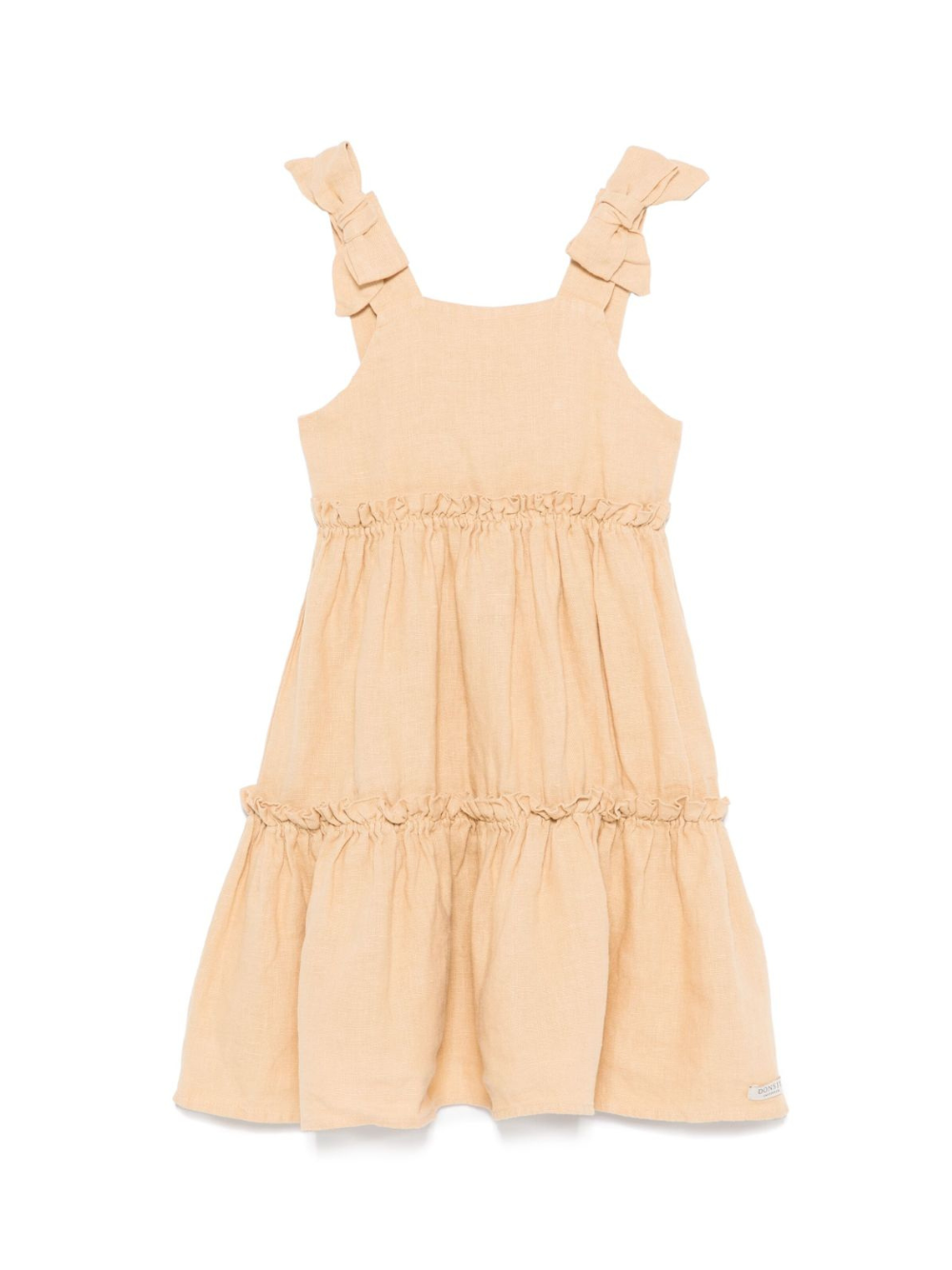 Abito per bambina Donsje Janne beige con dettaglio fiocco 4076800 00012 DONSJE KIDS 