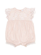 Tutina per neonata Jesurum Baby rosa con dettagli in pizzo AMARILLO VAR.48 JESURUM KIDS 