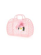 Borsa per bambina Monnalisa x Disney rosa con dettaglio fiore ibisco 19H032 8067 0093 MONNALISA KIDS 