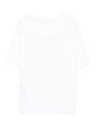 T-shirt per bambino John Richmond Junior bianco con stampa grafica RBA25026TS WHITE JOHN RICHMOND JUNIOR 