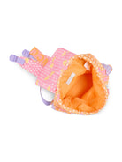 Zaino per bambina Stella McCartney Kids rosa con stampa a stelle all-over TY0A18 Z3616 51UMC STELLA McCARTNEY KIDS 