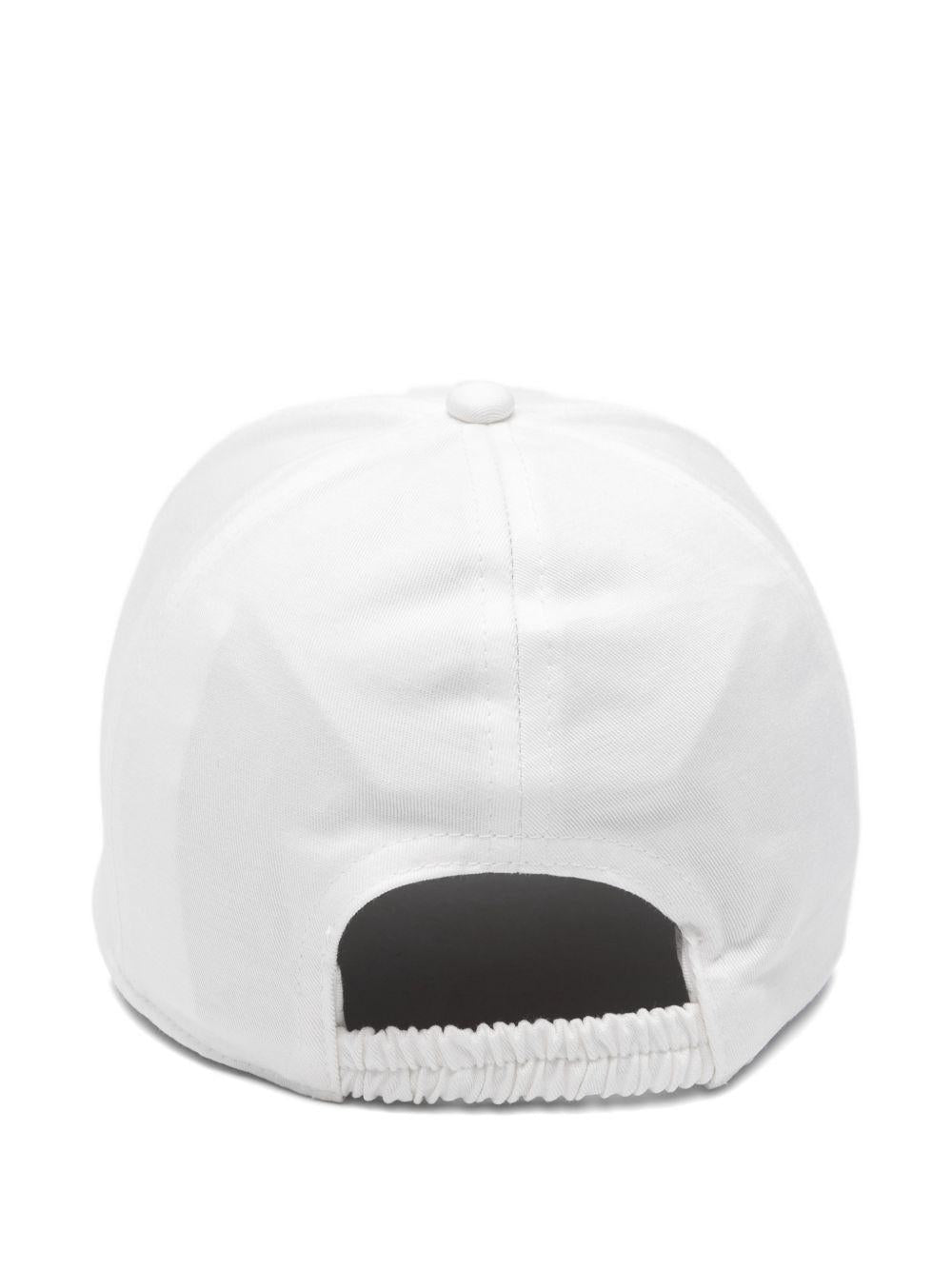 Cappello per bambino Paul & Shark Junior bianco con dettaglio logo WUX007LOA04 10101 PAUL & SHARK KIDS 