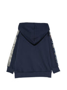 Felpa per bambino Etro Kids blu con toppa con motivo Pegaso GZ4P40 Z3183 617 ETRO KIDS 