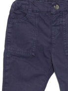 Pantaloni per neonato Emporio Armani Kids blu navy con tasche applicate EB000530 AF16166 UB130 EMPORIO ARMANI KIDS 