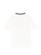 Polo per bambino Etro Kids bianca con logo ricamato GY8P11 Z2119 101 ETRO KIDS 