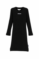 Abito per bambina Palm Angels Kids nero con scollo tondo PGDB025S26JER001 110 PALM ANGELS KIDS 
