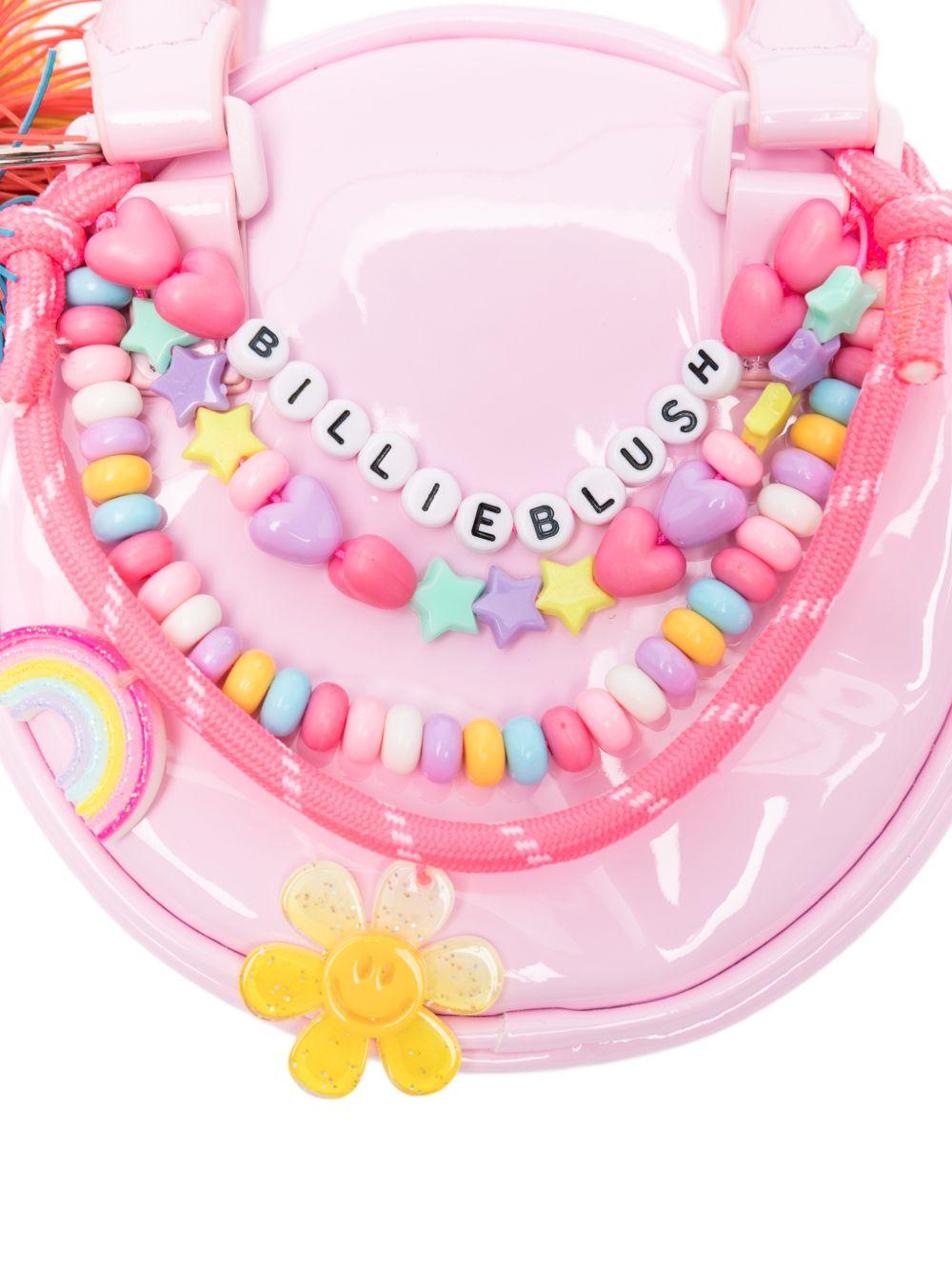 Borsa per bambina Billieblush rosa con tracolla a perline U22045 46N BILLIEBLUSH KIDS 