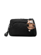 Borsa per neonato Boss Kids nera con logo frontale in rilievo J53178 09B BOSS KIDS 