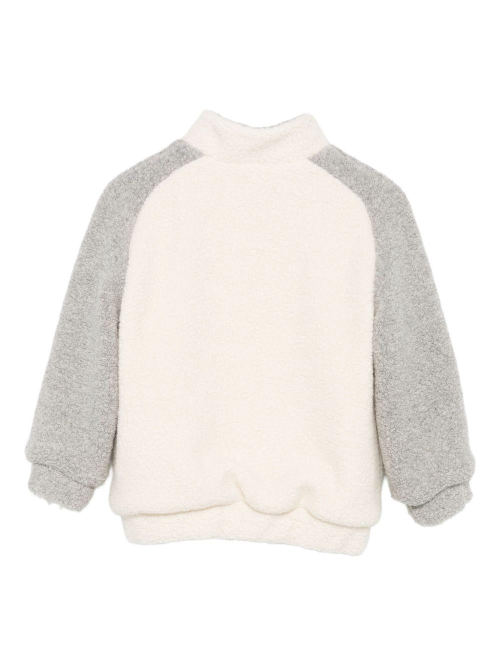 Giubbino per bambino Eleventy Kids grigio con logo ricamato EX2P27 U0232 101GR ELEVENTY KIDS 