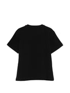 T-shirt per bambina Elisabetta Franchi La Mia bambina nera con paillettes EFTS2590JE006 N005 ElISABETTA FRANCHI KIDS 