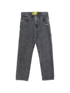 Jeans per bambino Off-White Kids neri con design a cinque tasche 44BYA005S26D001 031 OFF WHITE KIDS 