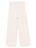 Pantaloni per donna Merci beige con vita elasticizzata P399 POWDER MERCI 
