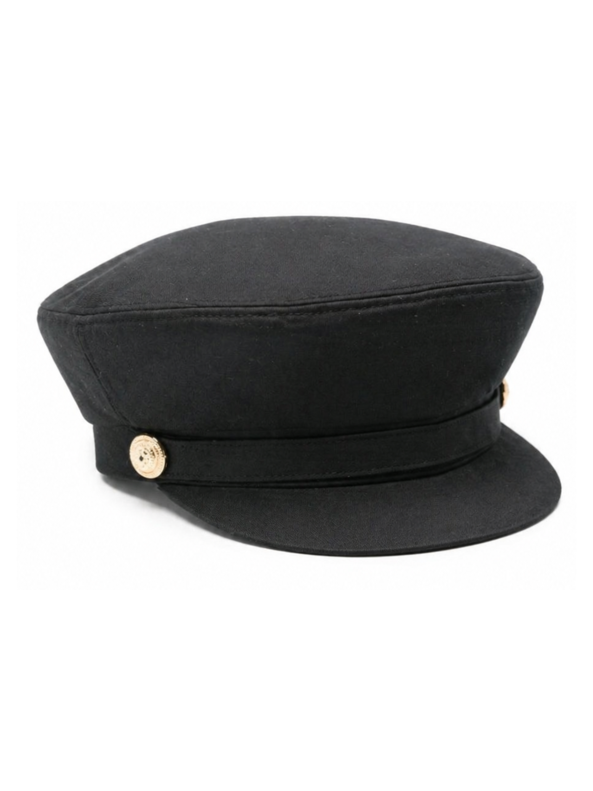 Cappelo per bambina Balmain Kids nero con bottoni BY0B27 Z1053 930OR BALMAIN KIDS 